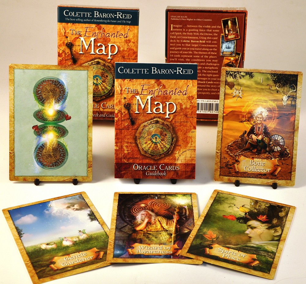 THE ENCHANTED MAP ORACLE CARDS NETT David Westnedge Ltd