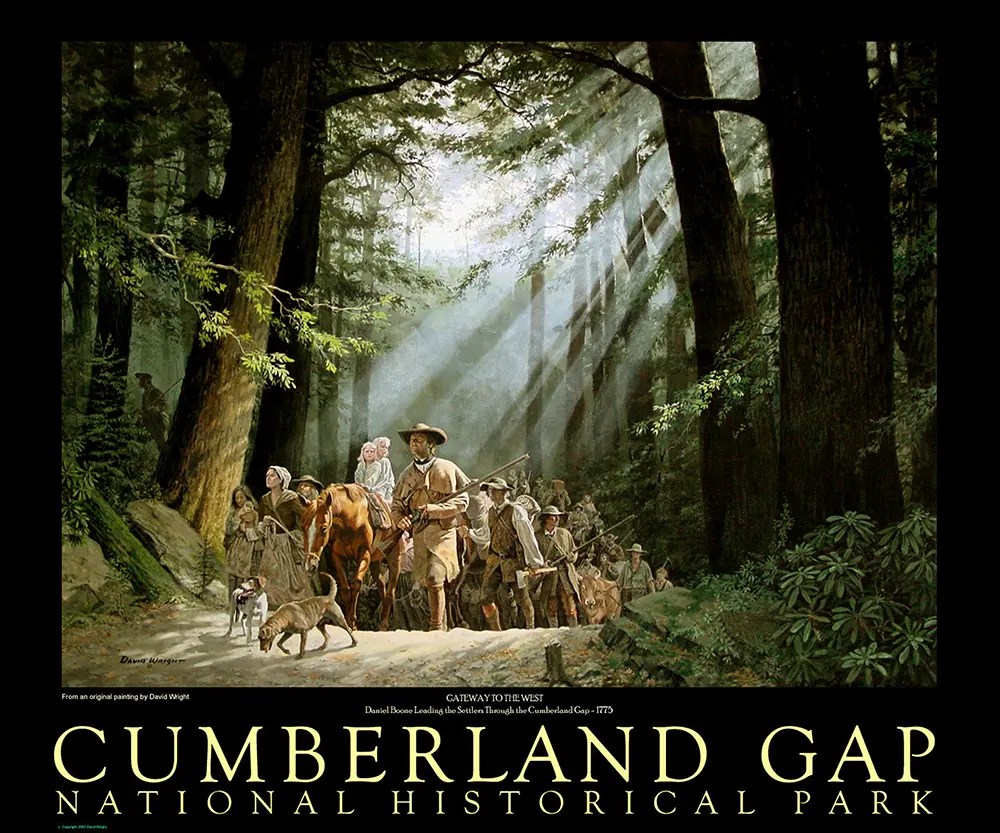 Cumberland Gap (Poster) David Wright Art
