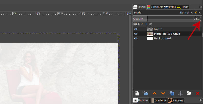 GIMP 圖層：圖層透明度- Davies Media Design
