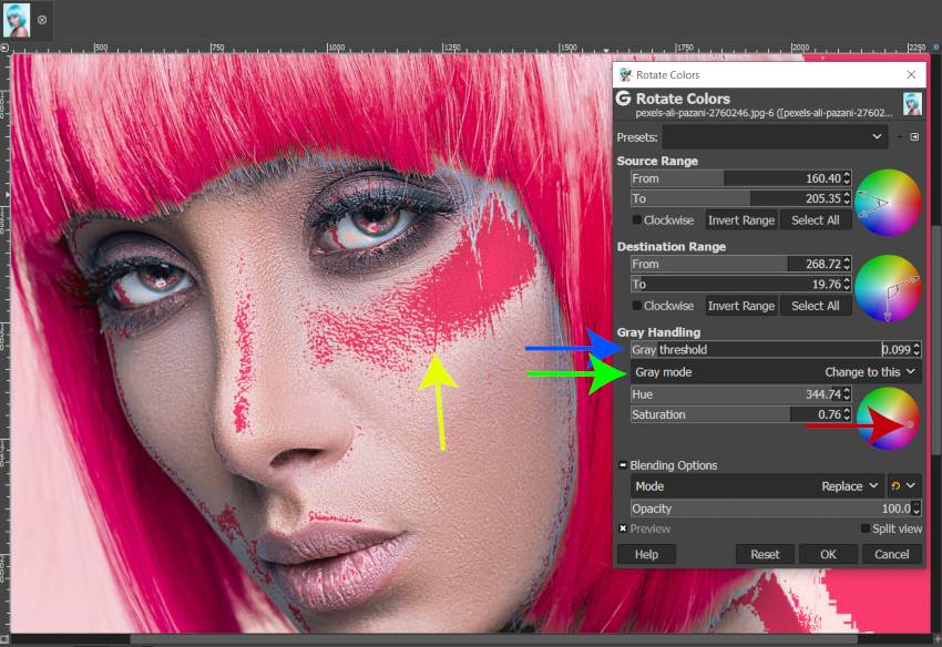 Quickly Change Colors in a Photo with This GIMP Tool (Help Article