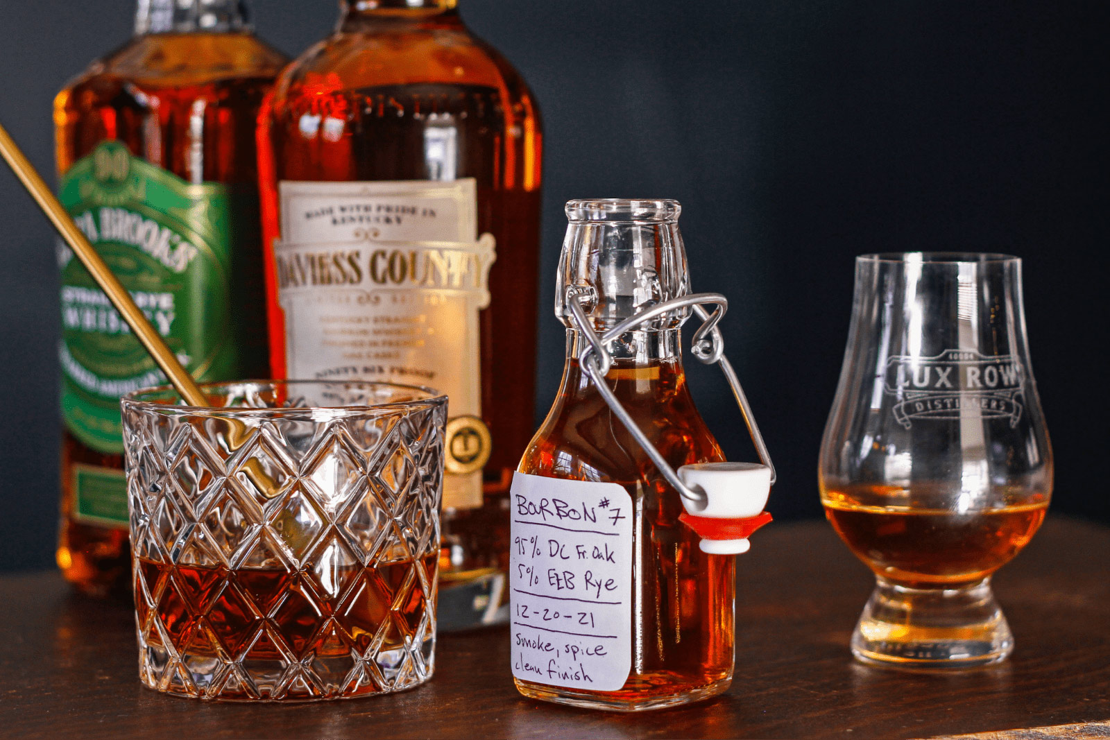 Whiskey Blending Steps & Infinity Bottle Creation Daviess County Bourbon