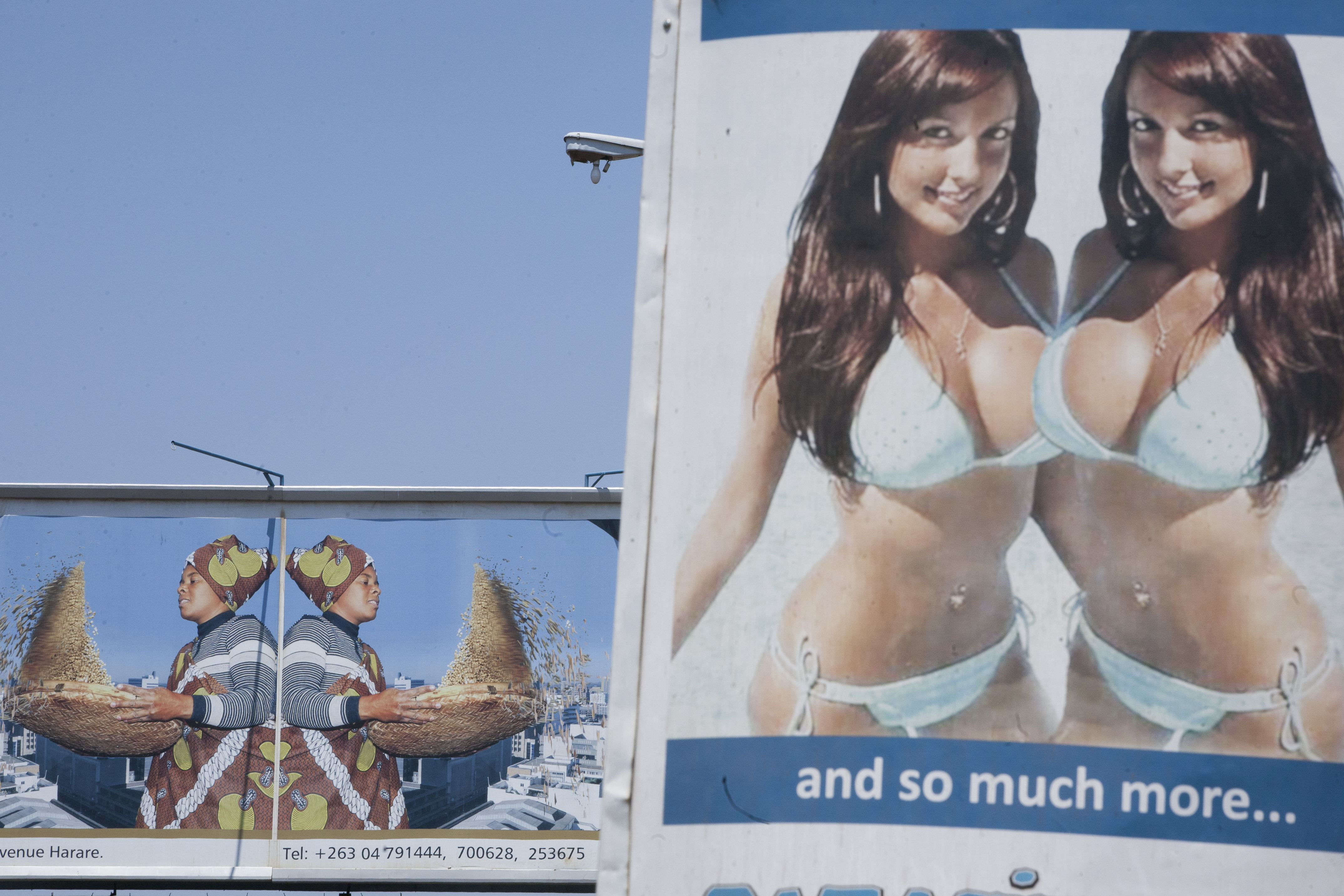 Billboards, Harare, Zimbabwe Davina Jogi