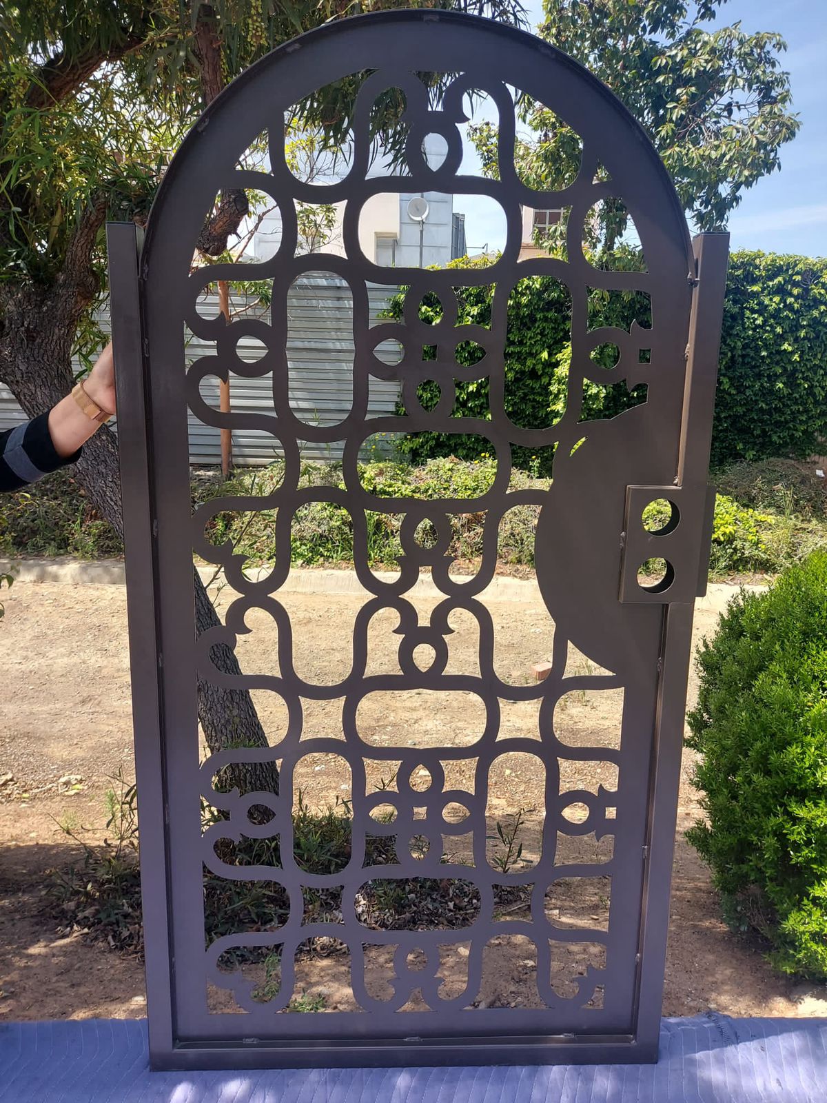 Santa Fe Metal Entry Gate 4234 DaVinci Gate