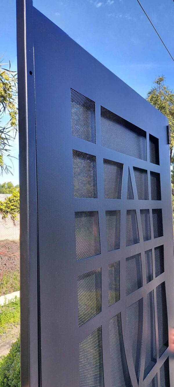 Security Screen Door Geometric Infinity DaVinci Gate