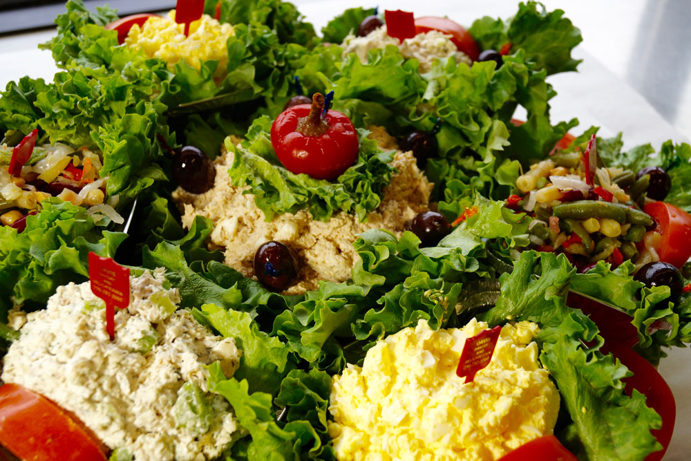 Fresh Salad Platter Davis Bakery