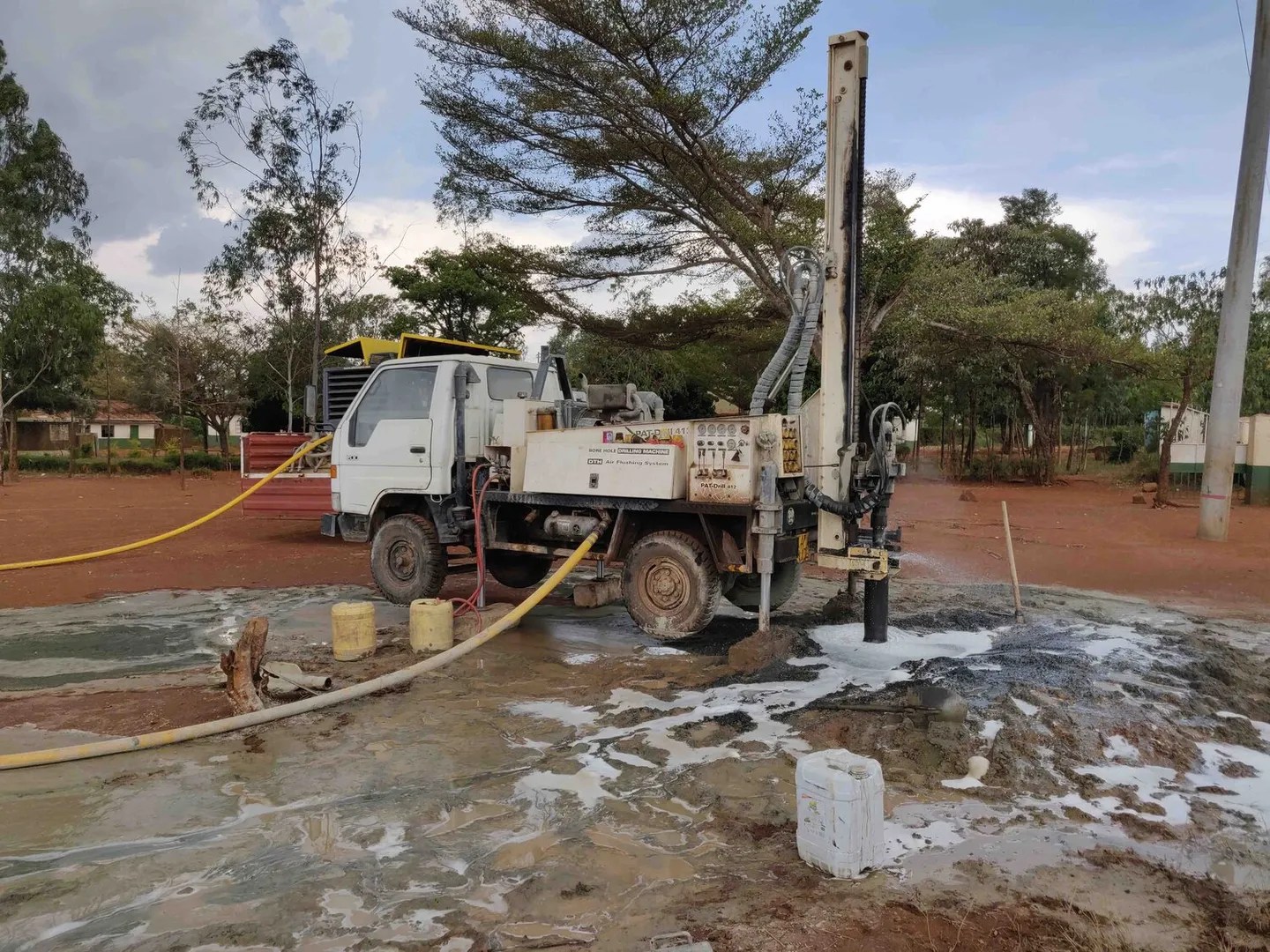 Drilling Boreholes for Rotary Clubs in Kenya Davison Water Drilling