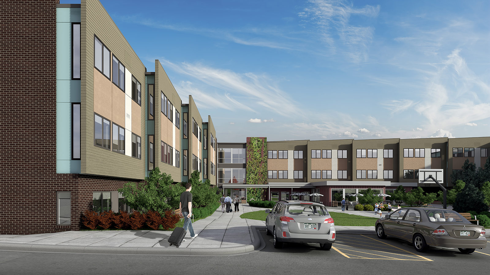 Sanderson Apartments, Mental Health Center of Denver Davis Partnership