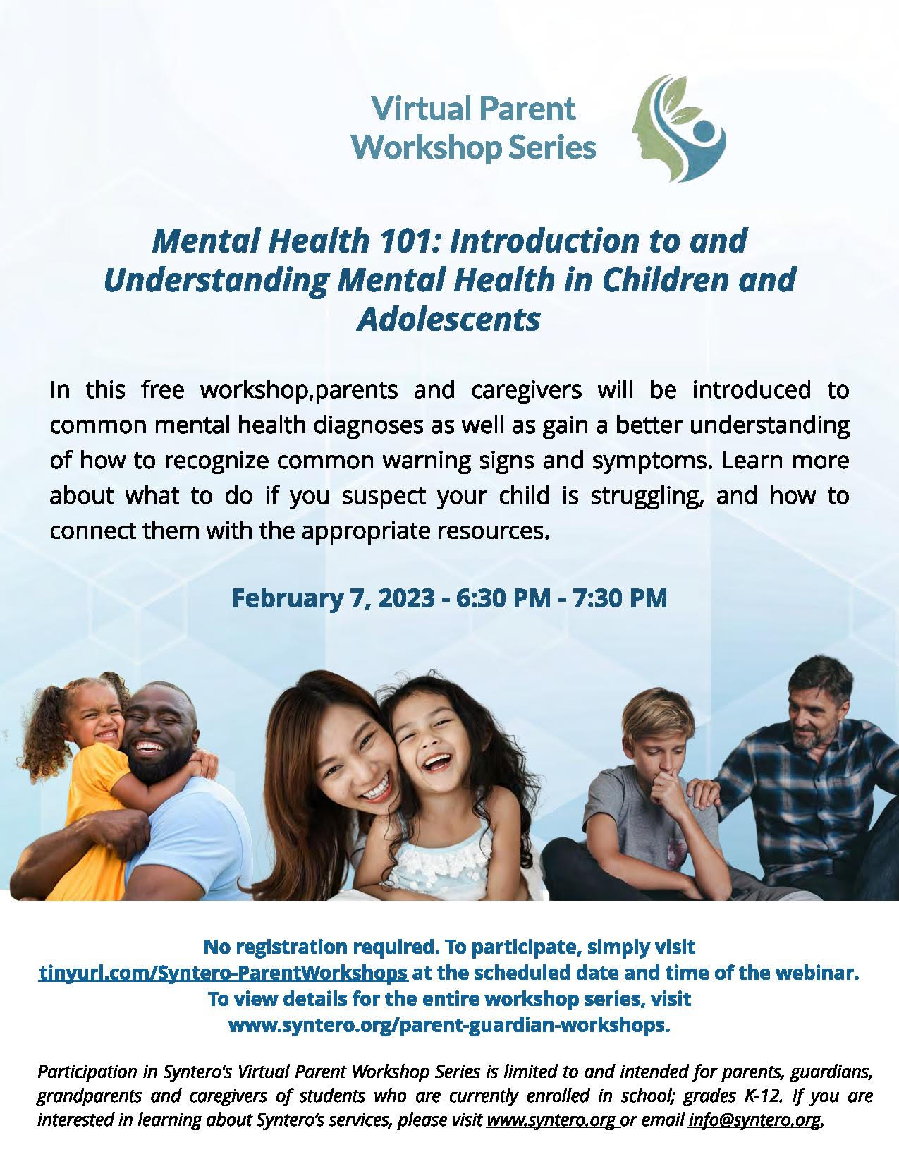Mental Health 101 Virtual Parent Series 20222023 Ann Simpson Davis Middle School PTO