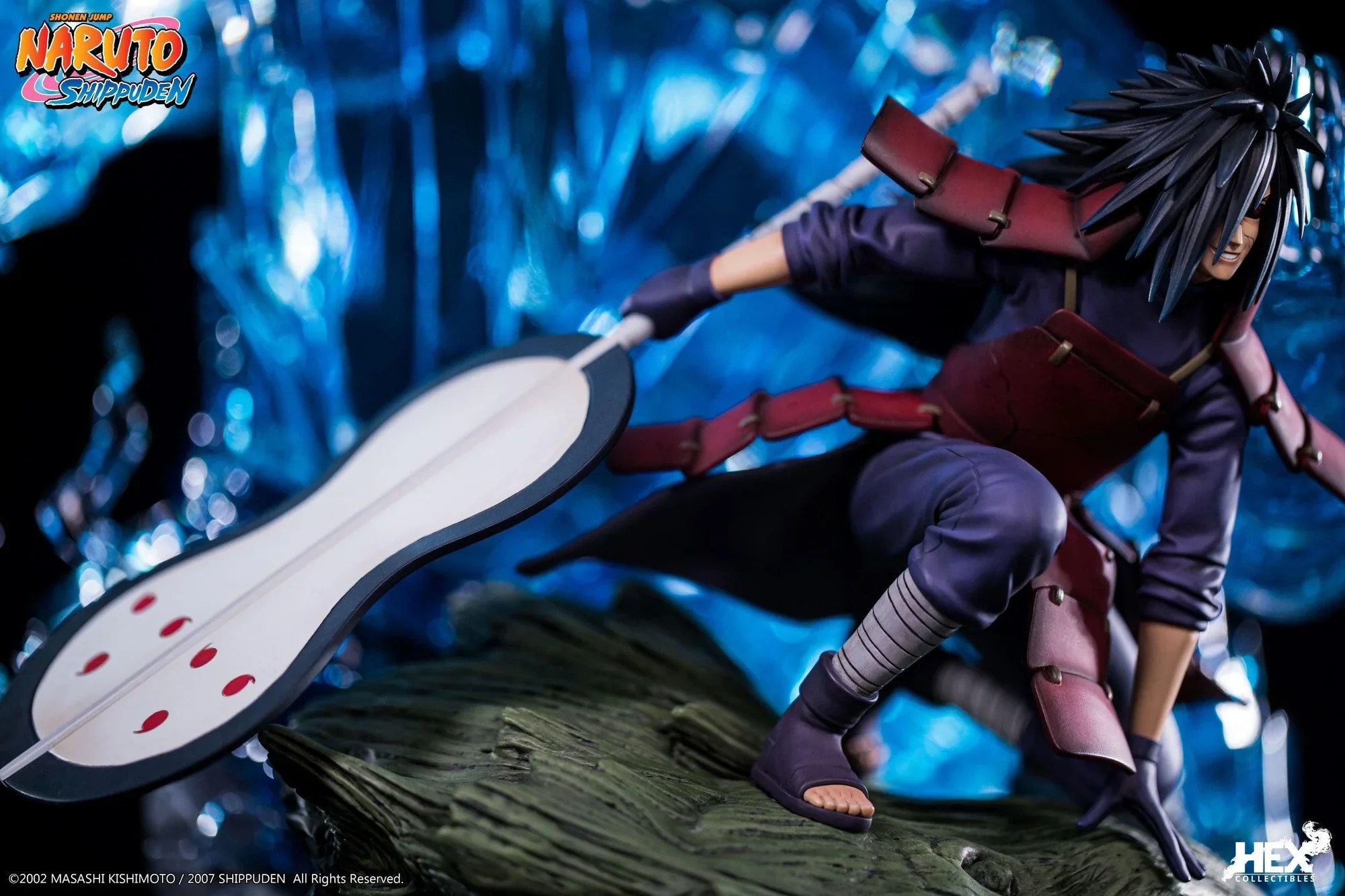 Naruto UCHIHA MADARA STATUE BY HEX STUDIOS DaWeebStop