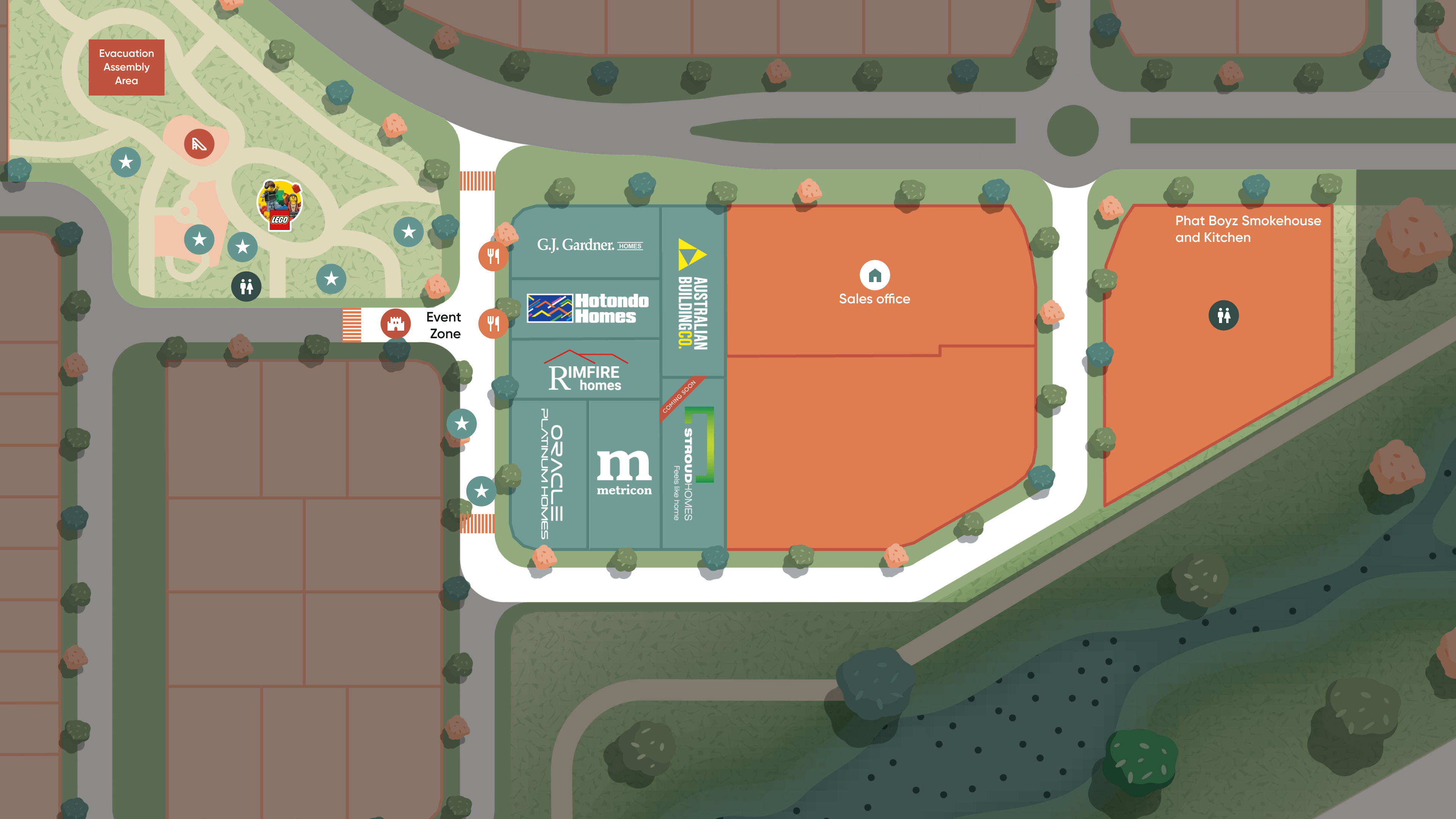 Display Village Open Day Dawn Walloon