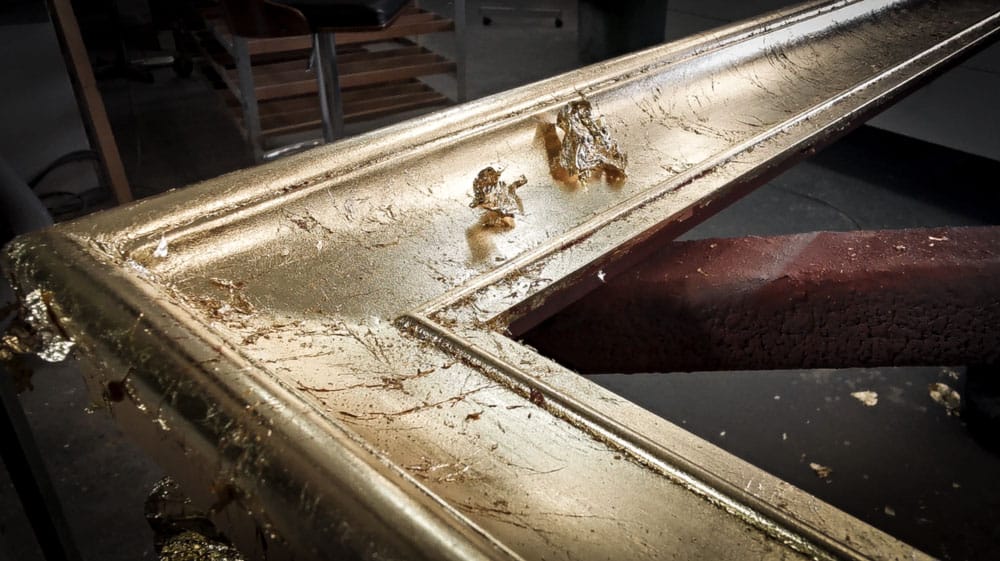 The Gold Gilding Process Dawsons Framing