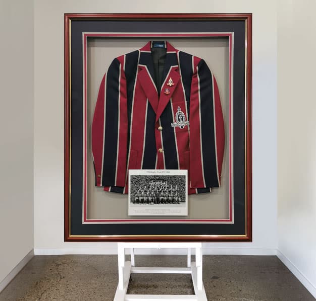 SPORTS BLAZER MEMORABILIA FRAMING Dawsons Framing