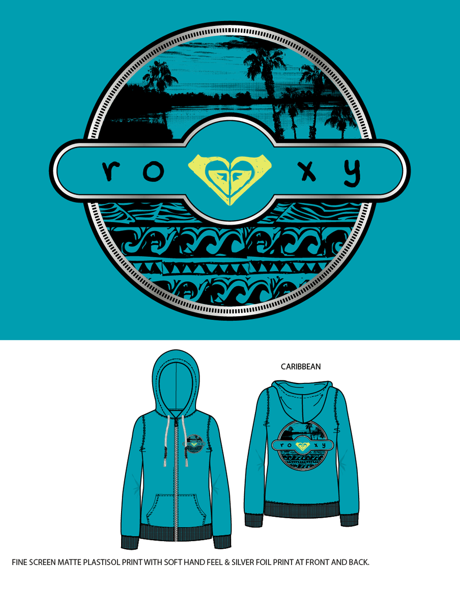 Updated Roxy Apparel Graphics II Daxis Design