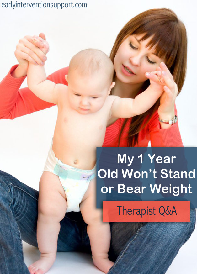 One Year Old Not Bearing Weight Toddler Not Standing Ask a Therapist