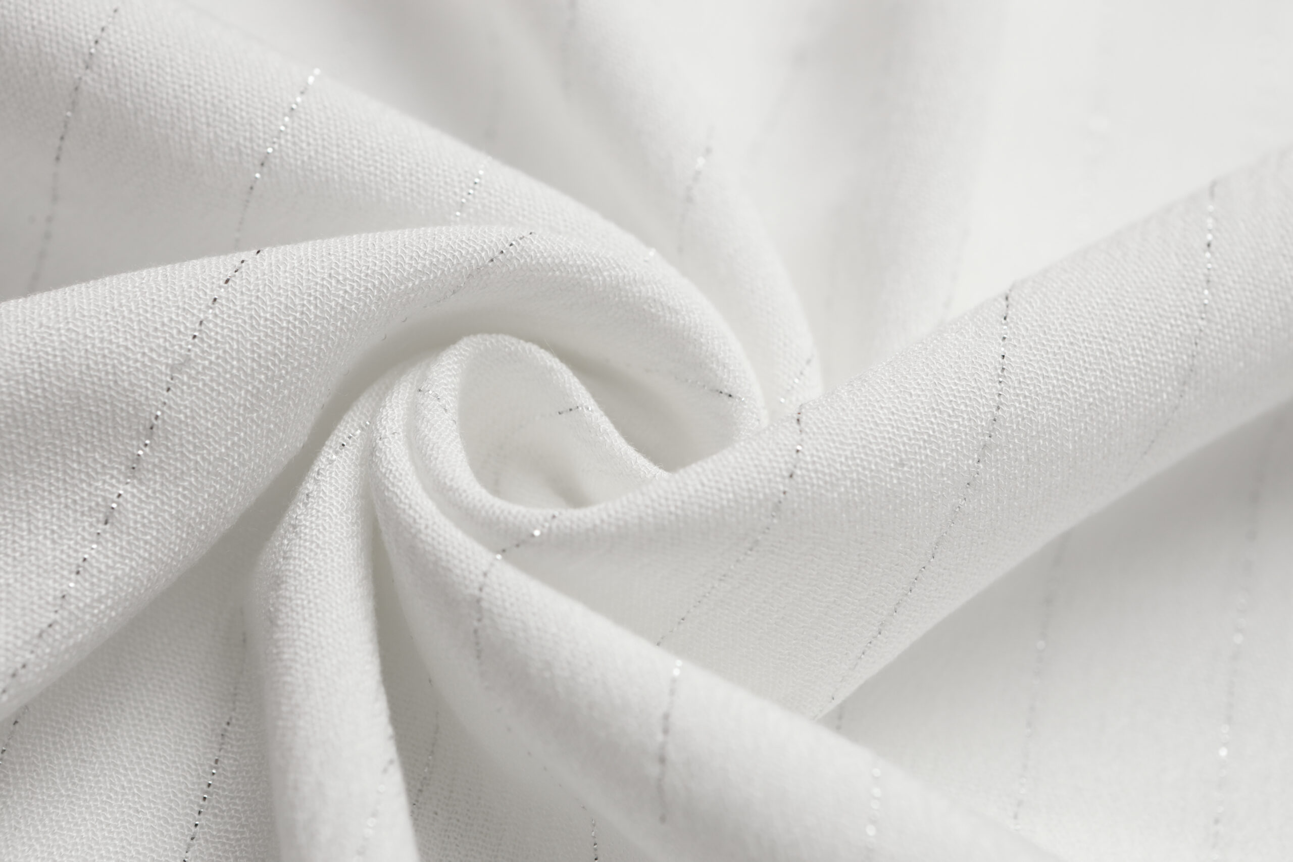 Hot seller Viscose/ Rayon Yoryu crinkle crepe fabric with Lurex R30