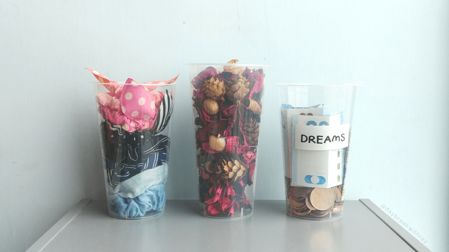 Interesting Ways to Reuse Plastic Cups from Bubble Tea