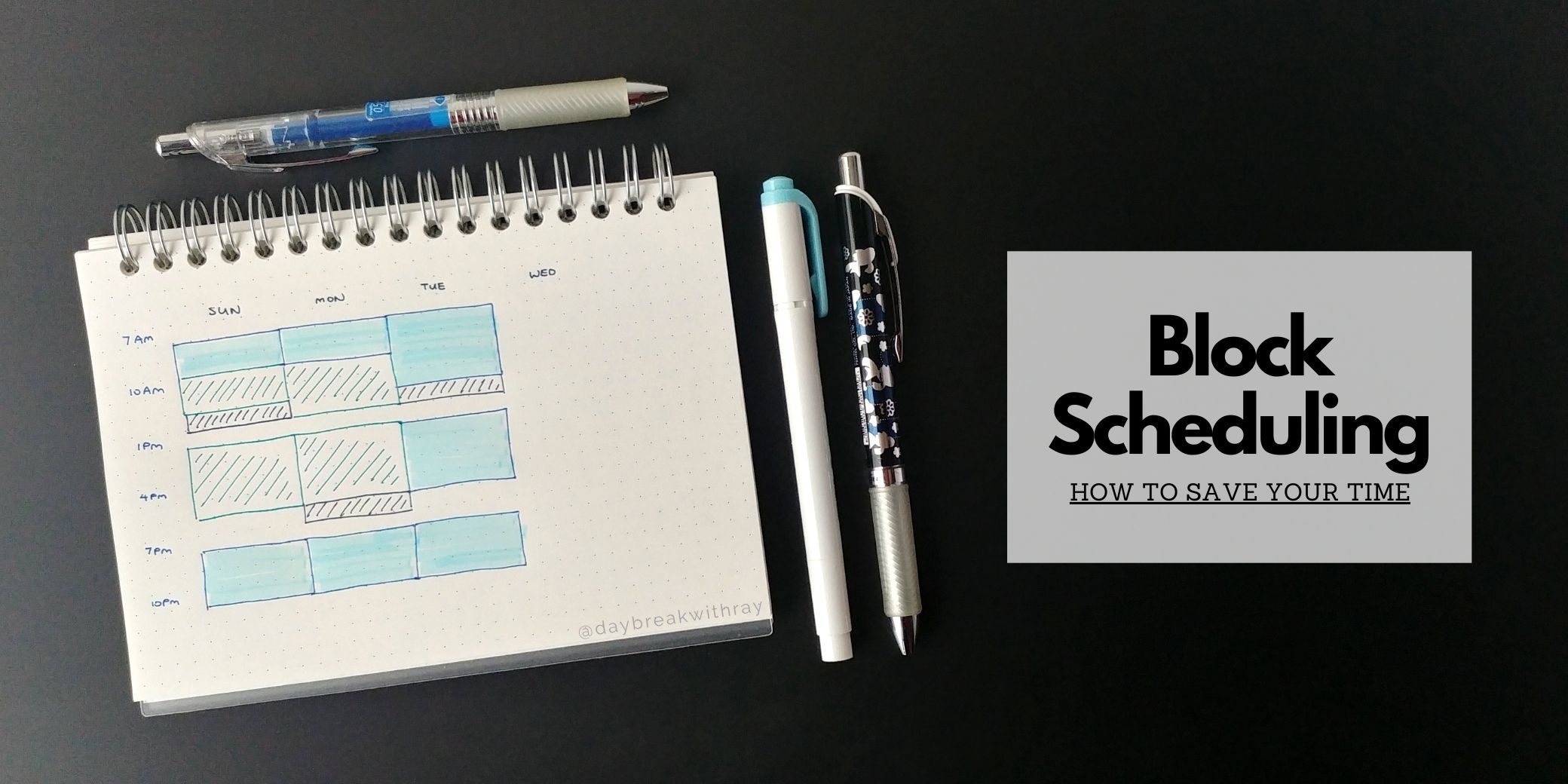 How to Save Your Time with Block Scheduling Daybreak with Ray