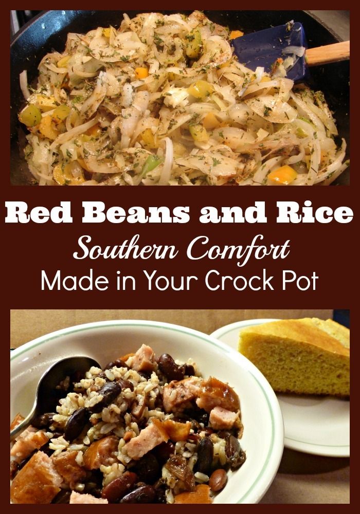 Crockpot Red Beans and Rice Family Favorite Recipe