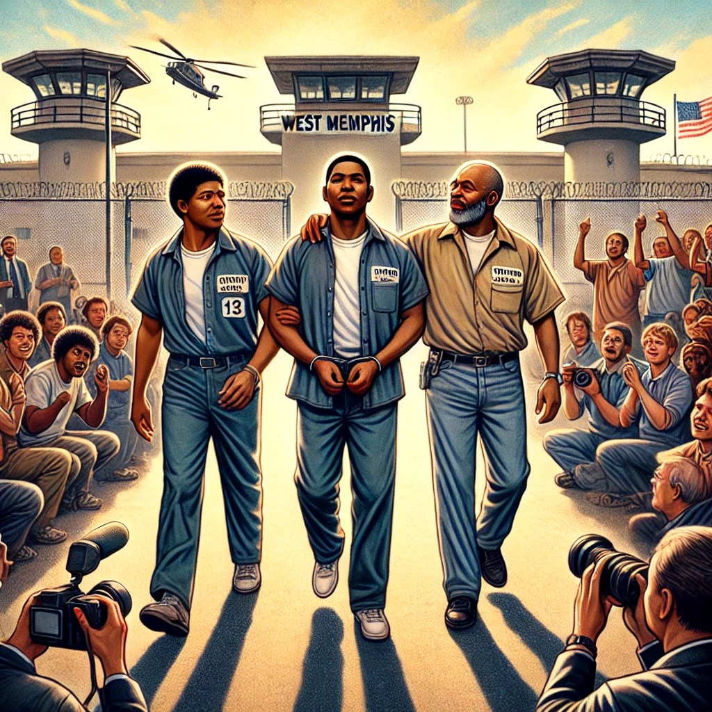 “West Memphis Three” Released from Prison After 18 Years This Day in