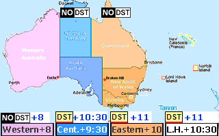 Time difference between Perth, Western Australia and London, United