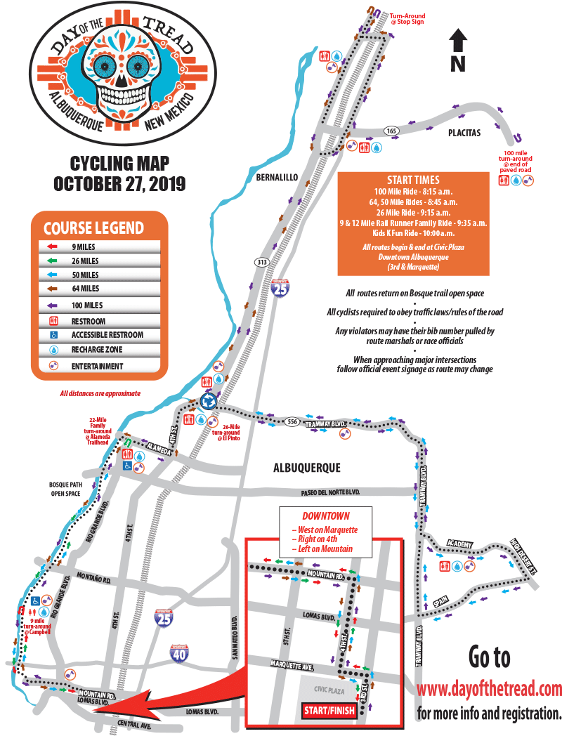 Routes Day of the Tread