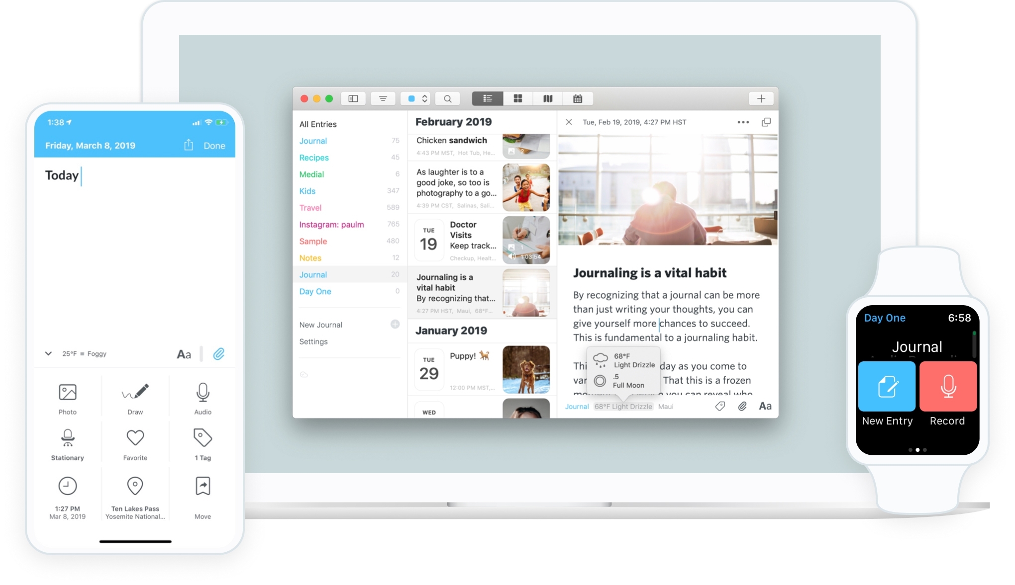 Day One Journal App Your Journal For Life