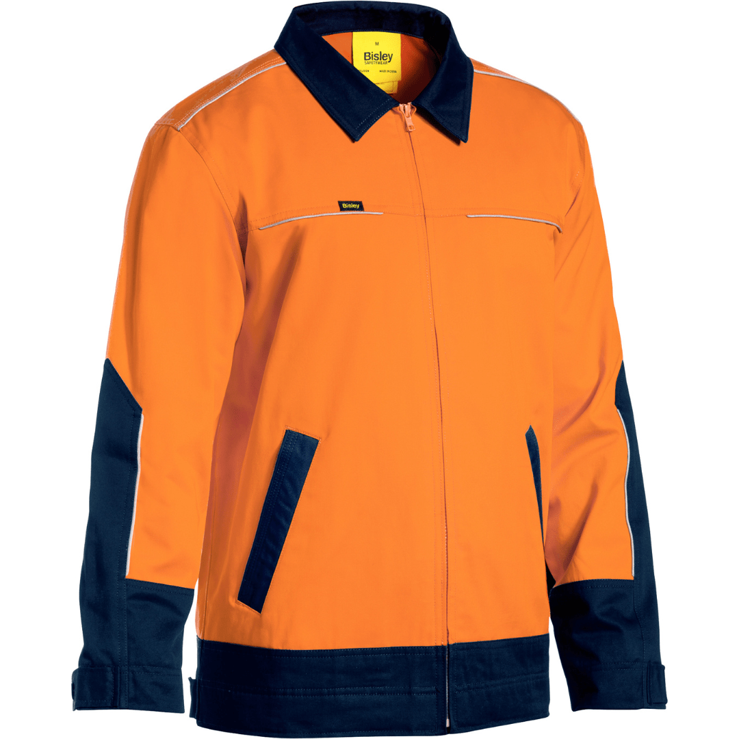 Bisley BC6357 Hi Vis Drill Coveralls O/N Days Industrial