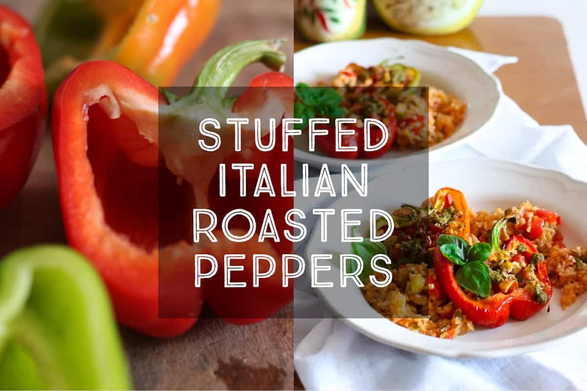 How to make simple Italian Roasted Peppers Days of Jay