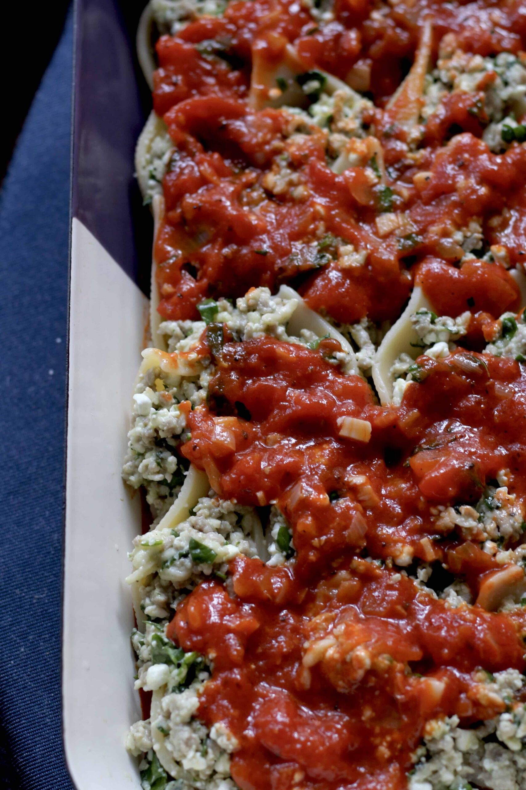 Giant Stuffed Pasta Shells — Days of Jay