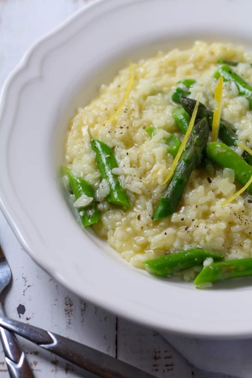 How To Make Asparagus and Lemon Risotto — Days of Jay