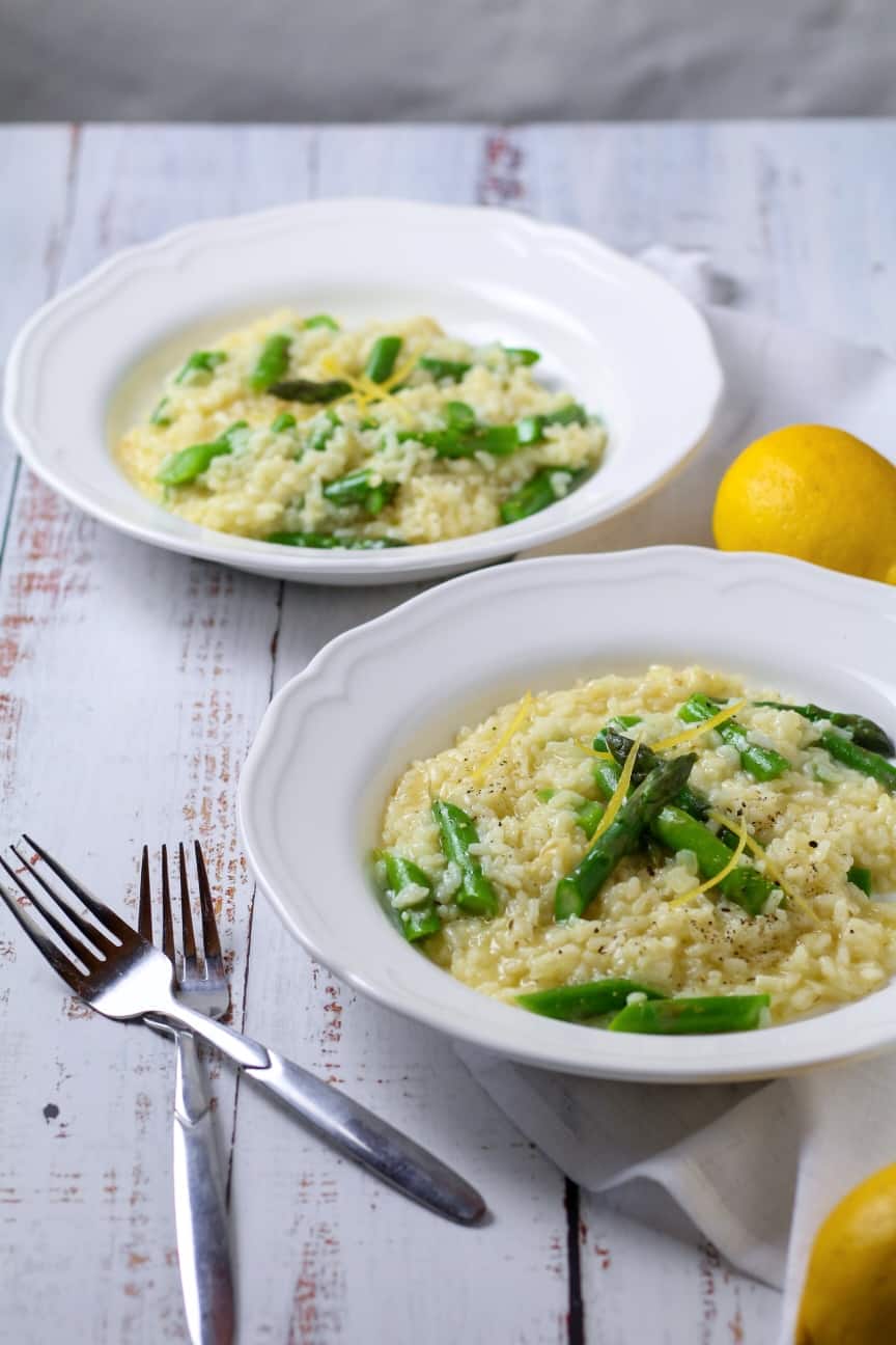 How To Make Asparagus and Lemon Risotto — Days of Jay