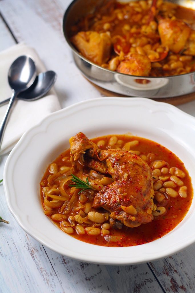 How To Make Braised Chicken and Beans — Days of Jay