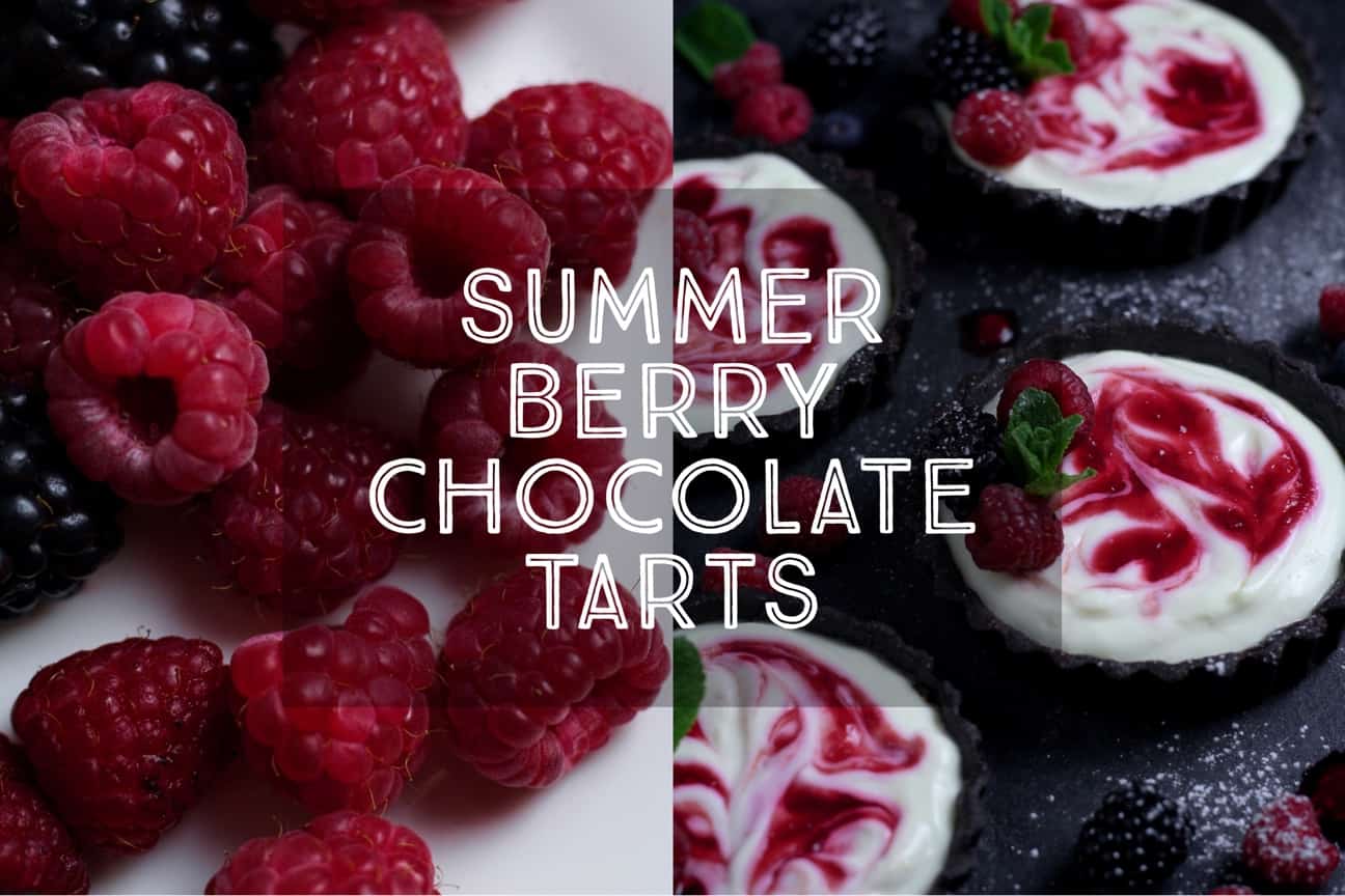 How To Make Summer Berry Chocolate Tarts Days of Jay