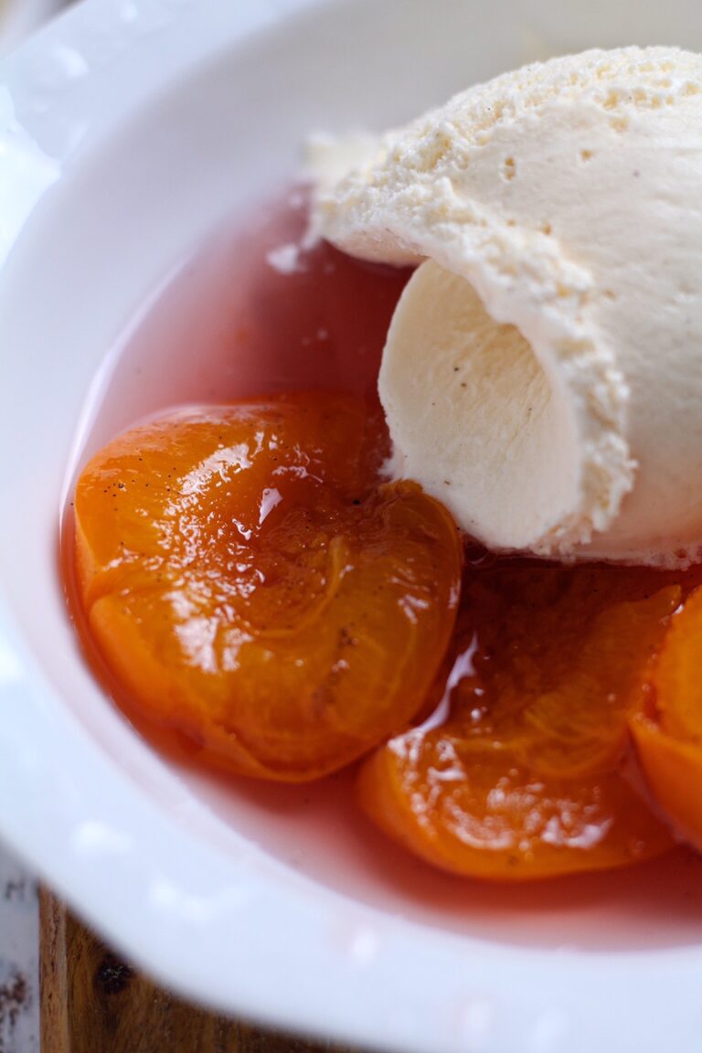 How To Make Apricots Poached in Rosé Wine Days of Jay