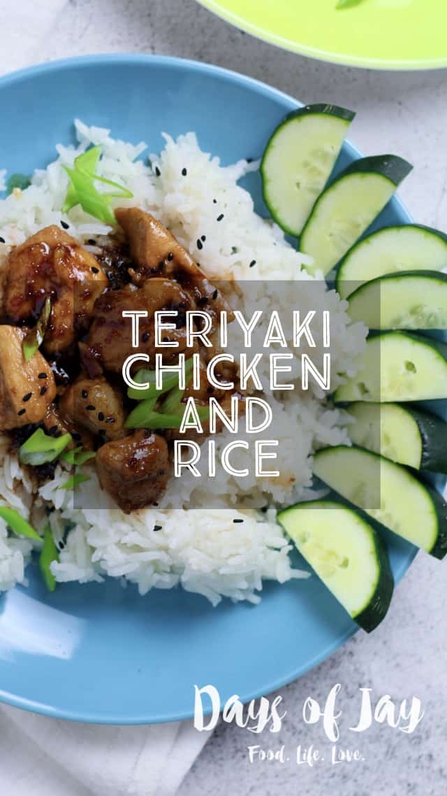 How to make irresistibly sticky Teriyaki Chicken and Rice