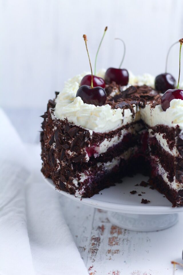 How to Make Black Forest Cherry Cake Days of Jay