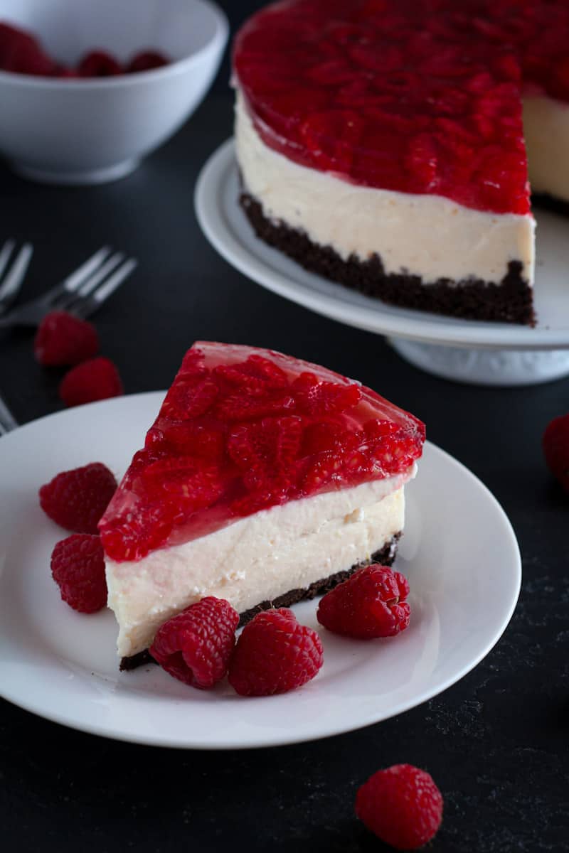 How to make Raspberry Jelly Cheesecake Days of Jay