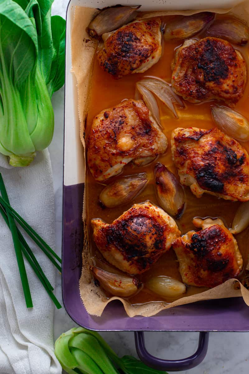 How to make Garlic Miso Chicken Thighs Days of Jay