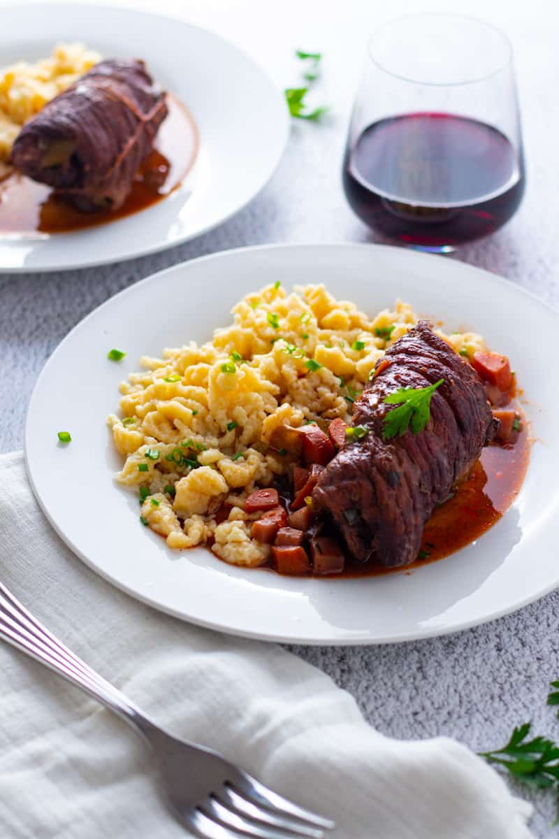 How to make authentic German Beef Rouladen