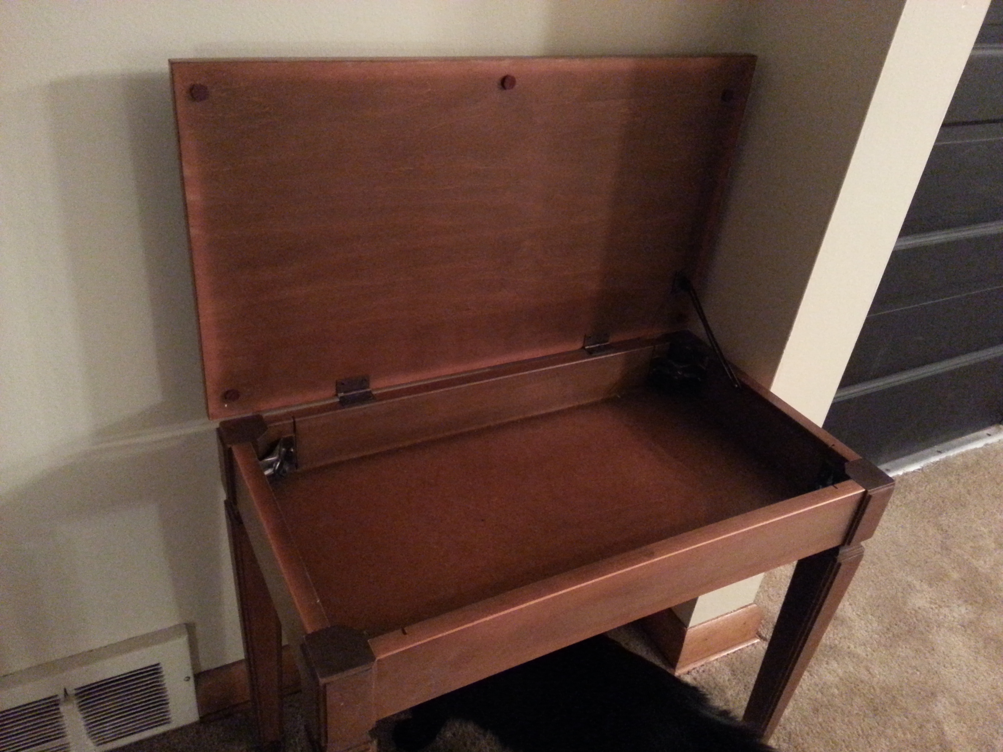 Beautiful Chalk Paint Piano Bench Days of My Wine and Mellynn Designs