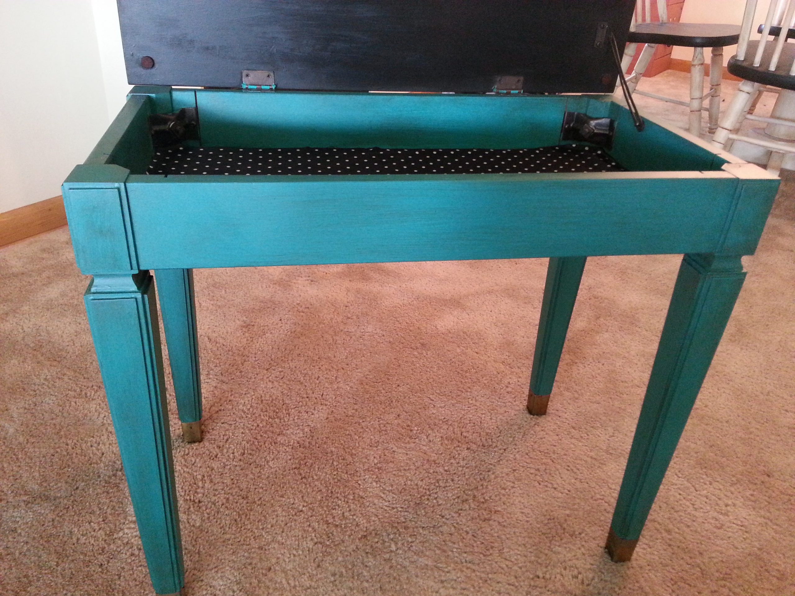 Beautiful Chalk Paint Piano Bench Days of My Wine