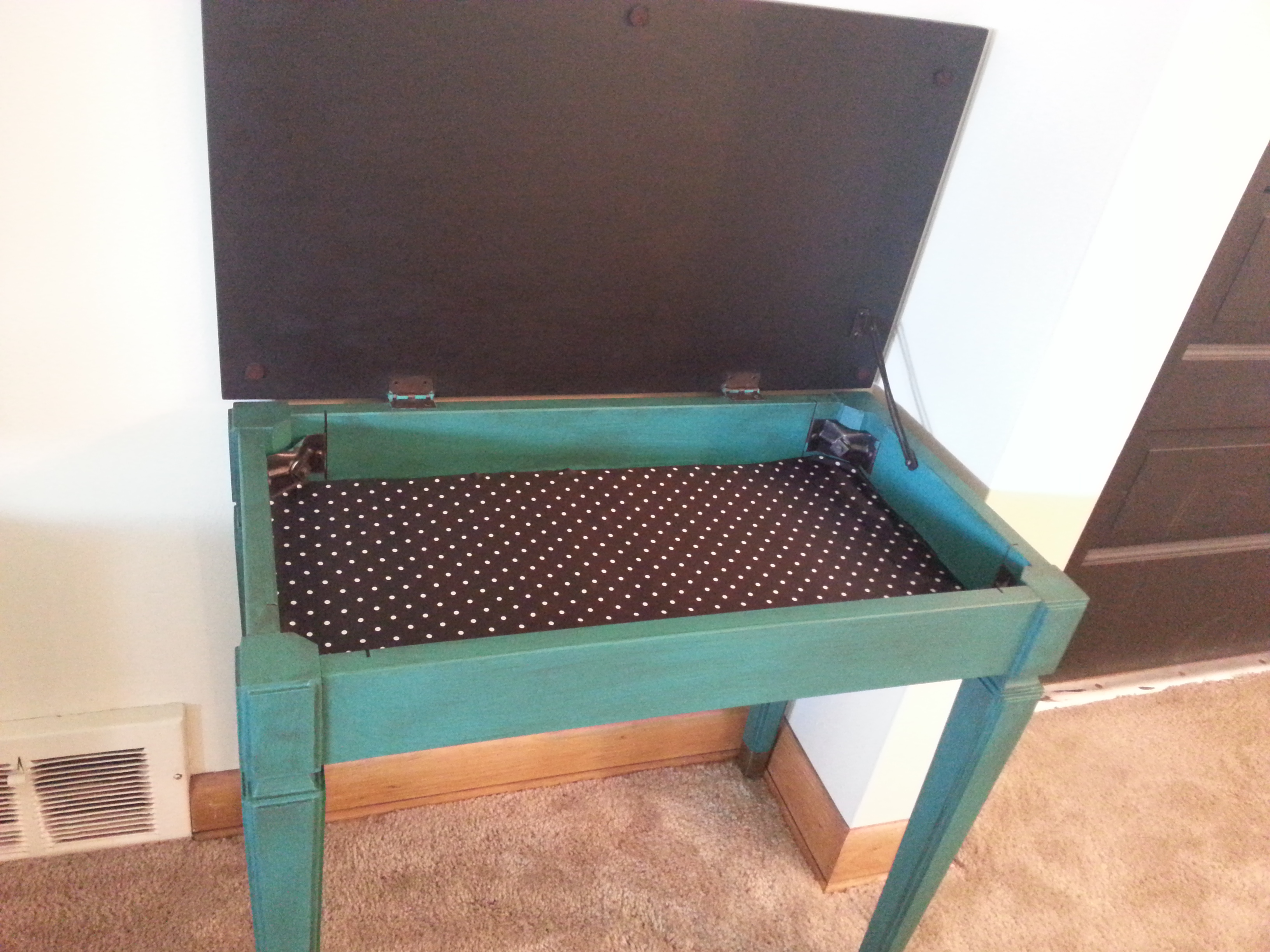 Beautiful Chalk Paint Piano Bench Days of My Wine