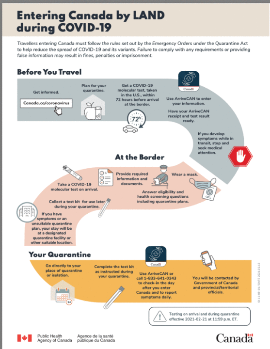 This New Infographic Shows Exactly What Travellers Must Do To Enter