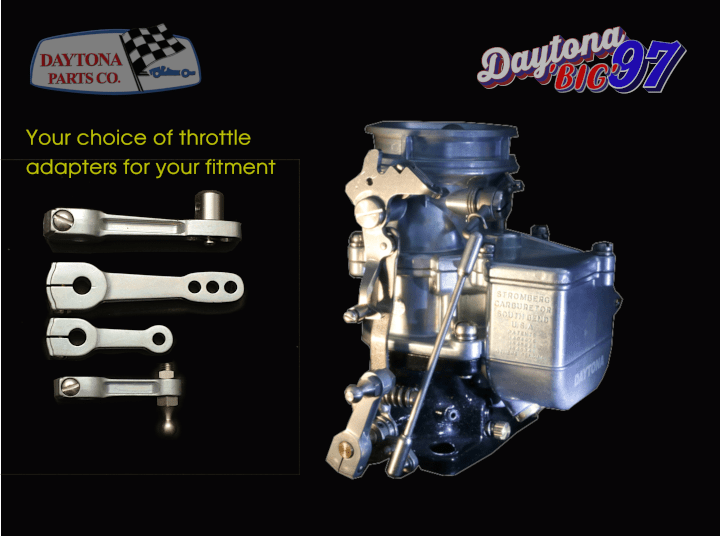 Daytona 'Big' 97 2bbl Universal Carburetor