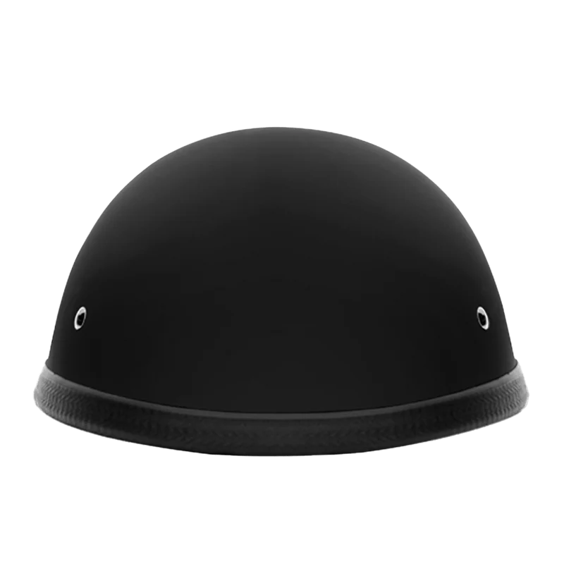 Novelty E Z Rider Dull Black Daytona Helmets