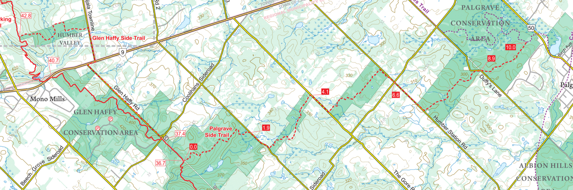 Palgrave Forest and Wildlife Area Maze Hiking Trails Lifeology 101
