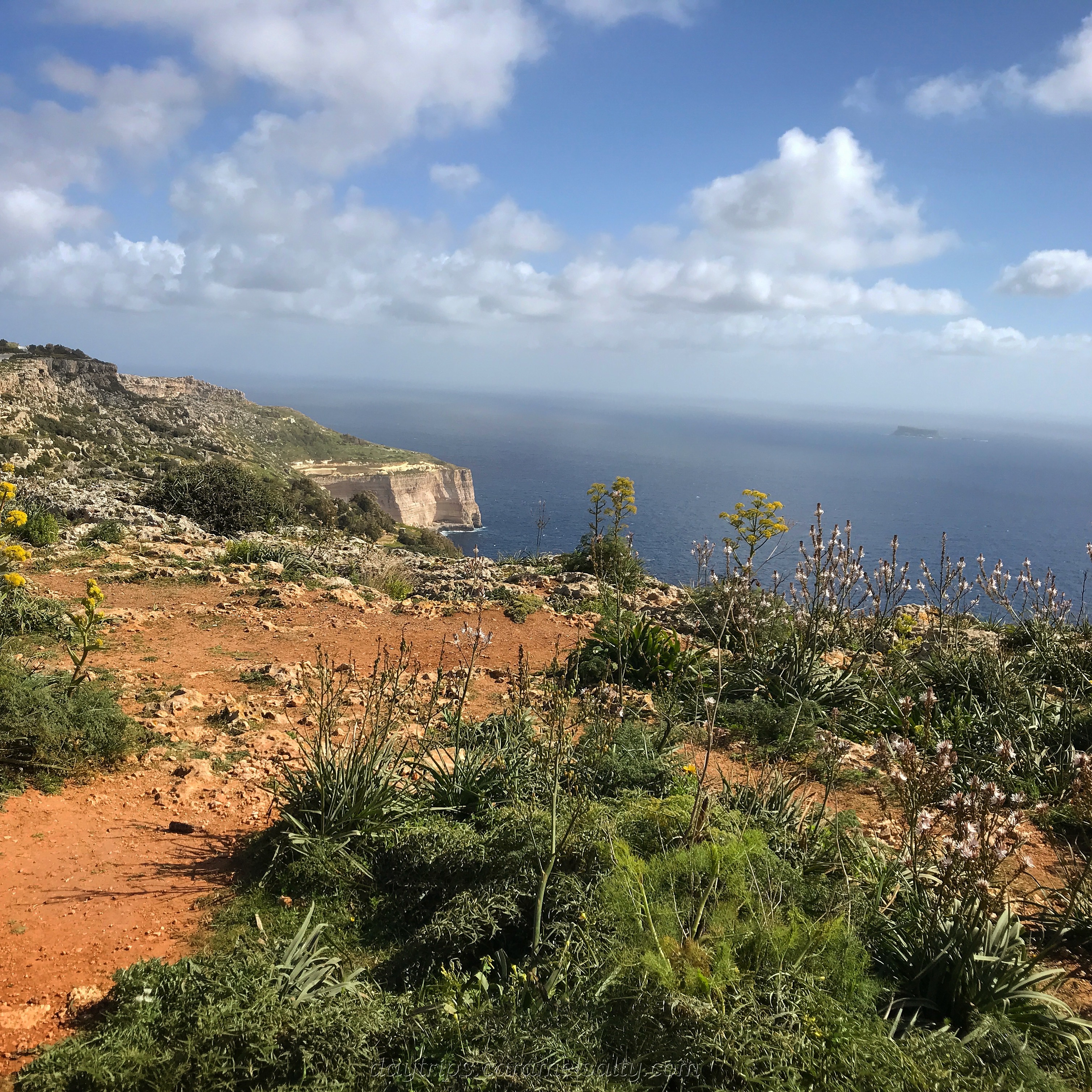 Malta A Walk Along Dingli Cliffs Caramel Day Trips