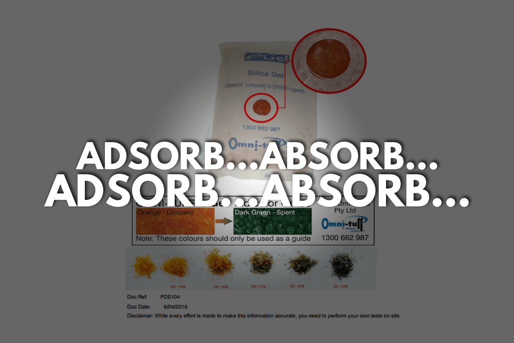 Adsorb Silica Gel that Absorbs to Protect Metals Daywalk