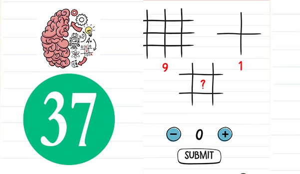 Brain Test Level 37 1 9 ? Answer Daze Puzzle