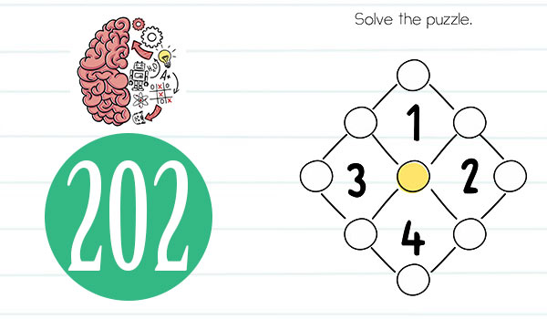 Brain Test Level 202 Solve the puzzle Answer Daze Puzzle